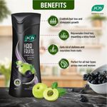 Buy Joy Hair Fruits Shining Black Revitalizing Amla & Black Grapes Shampoo 340 ml - Purplle