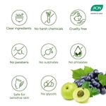 Buy Joy Hair Fruits Shining Black Revitalizing Amla & Black Grapes Shampoo 340 ml - Purplle