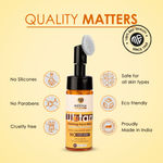 Buy MEENA ELEMENTS Anti-Tan & Skin Brightening Natural Ubtan Face Wash with Saffron, Sandalwood & Liquorice with Built-in Face Brush for Deep Cleansing & Purifying Skin - 160 ml - Purplle