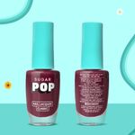 Buy SUGAR POP Nail Lacquer - 22 Burgundy Bloom (Maroon) – 10 ml -Dries in 45 seconds l Quick-Drying, Chip-Resistant, Long Lasting l Glossy High Shine Nail Enamel / Polish for Women - Purplle