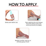 Buy SUGAR POP Nail Lacquer - 29 Brown Town (Neutral Brown) 10 Ml - Dries In 45 Seconds, Chip-Resistant, Long-Lasting. Glossy Finish High Shine Nail Polish - Purplle