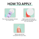 Buy SUGAR POP Nail Lacquer Remover - 30 ml | Acetone-free | Vitamin E & Almond Oil enriched | Protects nails | Soothing Fragrance - Purplle