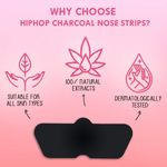 Buy HipHop Skincare Cleansing Charcoal Nose Strips for Women - Blackhead Remover,White Heads & oil And dirt  (10 Strips) - Purplle