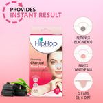 Buy HipHop Skincare Cleansing Charcoal Nose Strips for Women - Blackhead Remover,White Heads & oil And dirt  (10 Strips) - Purplle