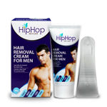 Buy HipHop Skincare Hair Removal Cream for Men, Painless Hair Removal, Infused with Aloe Vera, For All Skin Types (60 GM) - Purplle