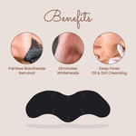 Buy Clensta Skin Care Cleansing Charcoal Forehead, Nose and Chin Strips - Blackhead Remover & Pore Cleanser - Purplle