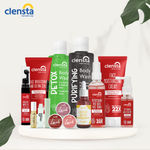 Buy Clensta Skin Care Cleansing Charcoal Forehead, Nose and Chin Strips - Blackhead Remover & Pore Cleanser - Purplle
