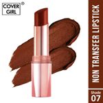Buy Covergirl Non Transfer Lipstick Shade 07 - Purplle
