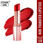 Buy Covergirl Non Transfer Lipstick Shade 19 - Purplle