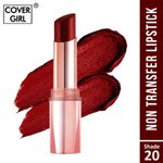 Buy Covergirl Non Transfer Lipstick Shade 20 - Purplle