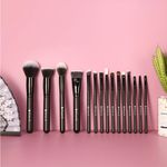 Buy DUcare Classic Black - 15pcs DUcare Pro Makeup Brushes Set - DF1551 - Purplle