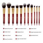 Buy DUcare Classic Red - 27 in 1 DUcare Makeup Brushes Set - DF2730 - Purplle