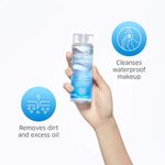 Buy Dermafique Alcohol-Free Micellar Water, 150 ml - For all skin types - Makeup Cleanser Liquid - Removes Waterproof Makeup and Retains Moisture - with Hyaluronic acid- Paraben free, SLES free- Dermatologist and Ophthalmologist Tested - Purplle