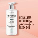 Buy Dermafique Aqua Surge Body Serum with Shea Butter - 300ml, Body Lotion for Normal Skin, with 10x Vitamin E Benefits & Glycerine, Moisturizer for Body - Purplle