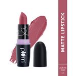 Buy Plum Matterrific Lipstick | Highly Pigmented | Nourishing & Non-Drying | Pull Me Roser - 121 (Rose Pink Nude) - Purplle