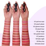 Buy Plum Matterrific Lipstick | Highly Pigmented | Nourishing & Non-Drying |Plush Hour - 124 (Peach Pink) - Purplle