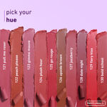 Buy Plum Matterrific Lipstick | Highly Pigmented | Nourishing & Non-Drying |Upside Brown - 126 6 ml (Chocolate Brown) - Purplle