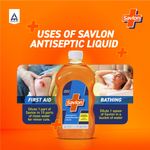 Buy Savlon Antiseptic Disinfectant Liquid for First Aid, Personal Hygiene, and Home Hygiene - 500ml, with Skin Friendly pH, Helps Heal Without Hurting - Purplle