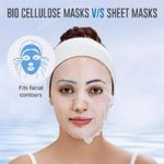 Buy Dermafique Bio Cellulose Charcoal Face Mask - Purplle