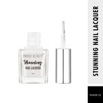 Buy Swiss Beauty Stunning Nail Lacquer 23 Glam White (10 ml) - Purplle