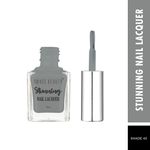 Buy Swiss Beauty Stunning Nail Lacquer 40 Charcoal (10 ml) - Purplle