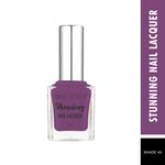 Buy Swiss Beauty Stunning Nail Lacquer 44 Purple Pamplona (10 ml) - Purplle