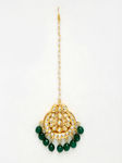 Buy Ruby Raang Kundan Maang Tikka - A380-110 - Purplle