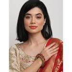 Buy Ruby Raang Single Multi Embellished Bangle - A404-86 - Purplle