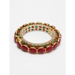 Buy Ruby Raang Single Multi Embellished Bangle - A404-86 - Purplle
