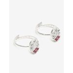 Buy Ruby Raang Silver Toe Ring - RUBY M77 - Purplle