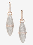 Buy Ruby Raang Rose Gold Earrings - RUBY M33 - Purplle