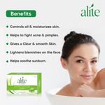 Buy Alite Anti Acne Skin Care Combo Pack of 4 - Neem Aloevera Soap (2x75gms) with Neem Aloevera Face Wash(2x70gms) - Purplle