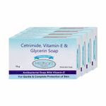 Buy Leeford Medisoft Antibacterial Soap with Vitamin E and Glycerin - Pack of 4 (75g) For All Skin Type - Purplle