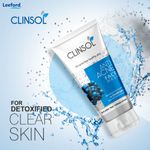 Buy Leeford Clinsol Anti Acne Charcoal Facewash for acne-free and healthy skin Pack Of 3 (70 Gm Each) - Purplle