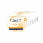 Buy Meglow Refreshing Bathing Bar Soap with Paraben Free Formula Pack of 5 (75 gms each) - Purplle