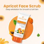 Buy Meglow Apricot Scrub 70g Each with Apricot and Aloevera Extract - Combo Pack of 3 - Purplle