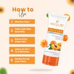 Buy Meglow Apricot Scrub 70g Each with Apricot and Aloevera Extract - Combo Pack of 3 - Purplle