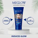 Buy Meglow Premium Fairness Face Cream for Men 50g Pack of 2 - with SPF-15 & Paraben Free Formula | Enriched with Vitamin E & Aloevera Extract - Purplle