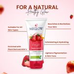 Buy Meglow Combo for Women - Premium Fairness Face Cream 50 gm (1) + Fruit Face Wash 70g (2) - Helps to Skin Bright & Nourish - Purplle
