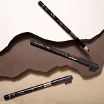 Buy Matt look Eyebrow Pencil Long Lasting Formula Professional Stylist, Dark Brown (1.2gm) - Purplle