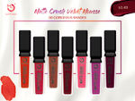 Buy Matt look Matte Crush Velvet Mousse Lipstick, Irish Coffee (10ml) - Purplle