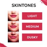 Buy Mattlook Matte Crush Velvet Mousse Lipstick, Fuchsia Pink (10ml) - Purplle