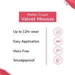 Buy Mattlook Matte Crush Velvet Mousse Lipstick, Deep Raspberry (10ml) - Purplle