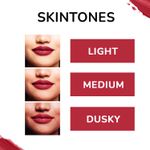 Buy Mattlook Matte Crush Velvet Mousse Lipstick, Magenta (10ml) - Purplle