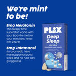 Buy PLIX Deep Sleep 30 Mini Mints with Melatonin, Pack of 1| Mouth Dissolving Effervescent supporting restful sleep - Purplle