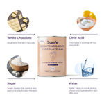 Buy Sanfe Brightening White Chocolate Wax for Smooth Hair Removal - 600gm | Removes Tan Dead Skin - Purplle