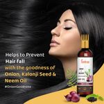 Buy Fantraa Onion oil and Kalonji Hair oil, (200 ml) - Purplle