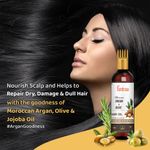 Buy Fantraa Moroccan Argan Hair Oil, (200 ml) - Purplle