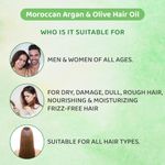 Buy Fantraa Moroccan Argan Hair Oil, (200 ml) - Purplle