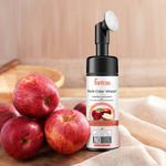 Buy Fantraa Apple Cider Vinegar Foaming Face Wash with Built-In Face Brush, (150 ml) - Purplle